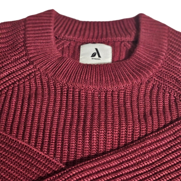 EcoVero Knitted Crew neck  Sweater, Men's, Small - Picture 2 of 5